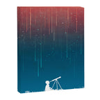 Meteor Rain (light version) Canvas Print Gallery Image 6
