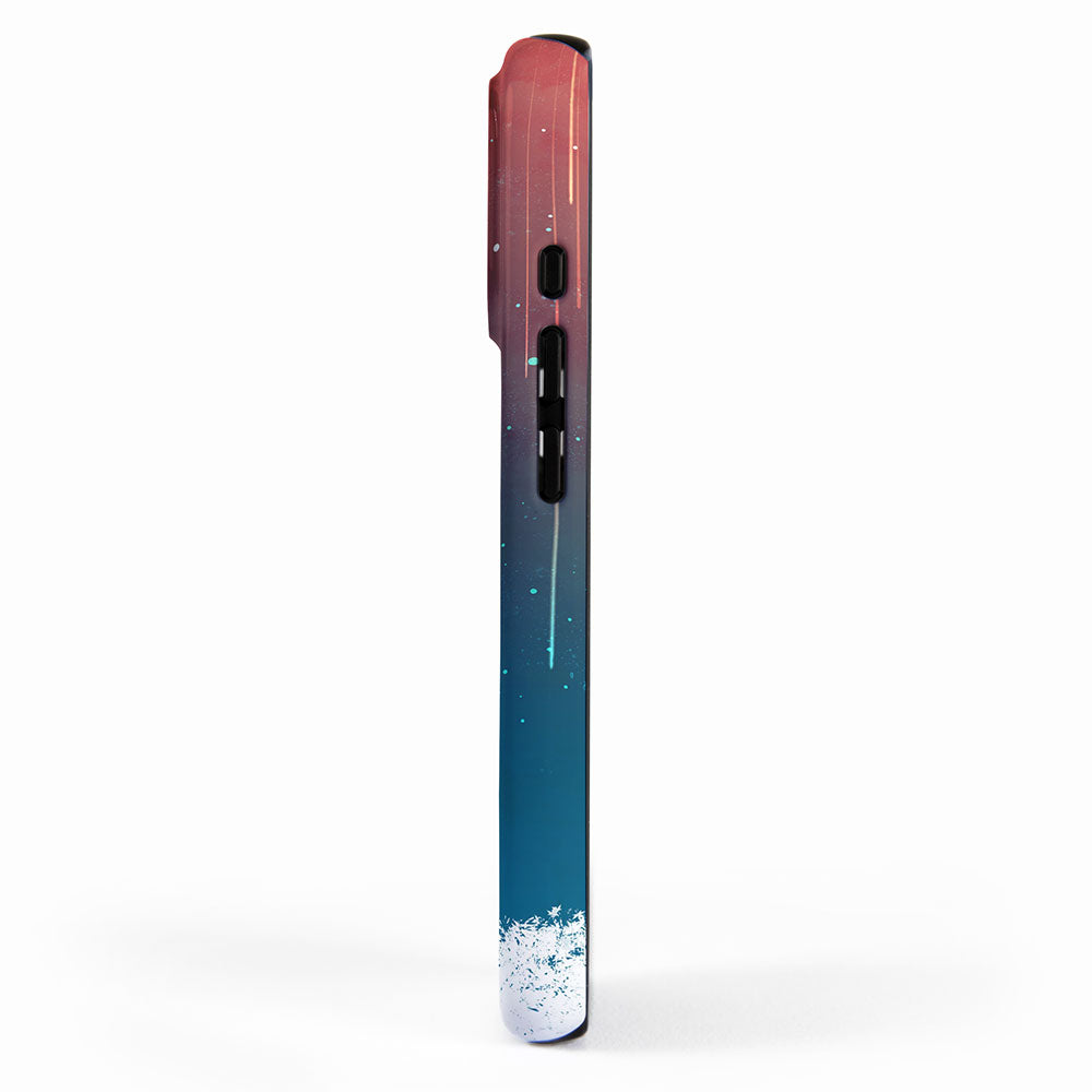 Meteor Rain (light version) iPhone Case Gallery Image 2