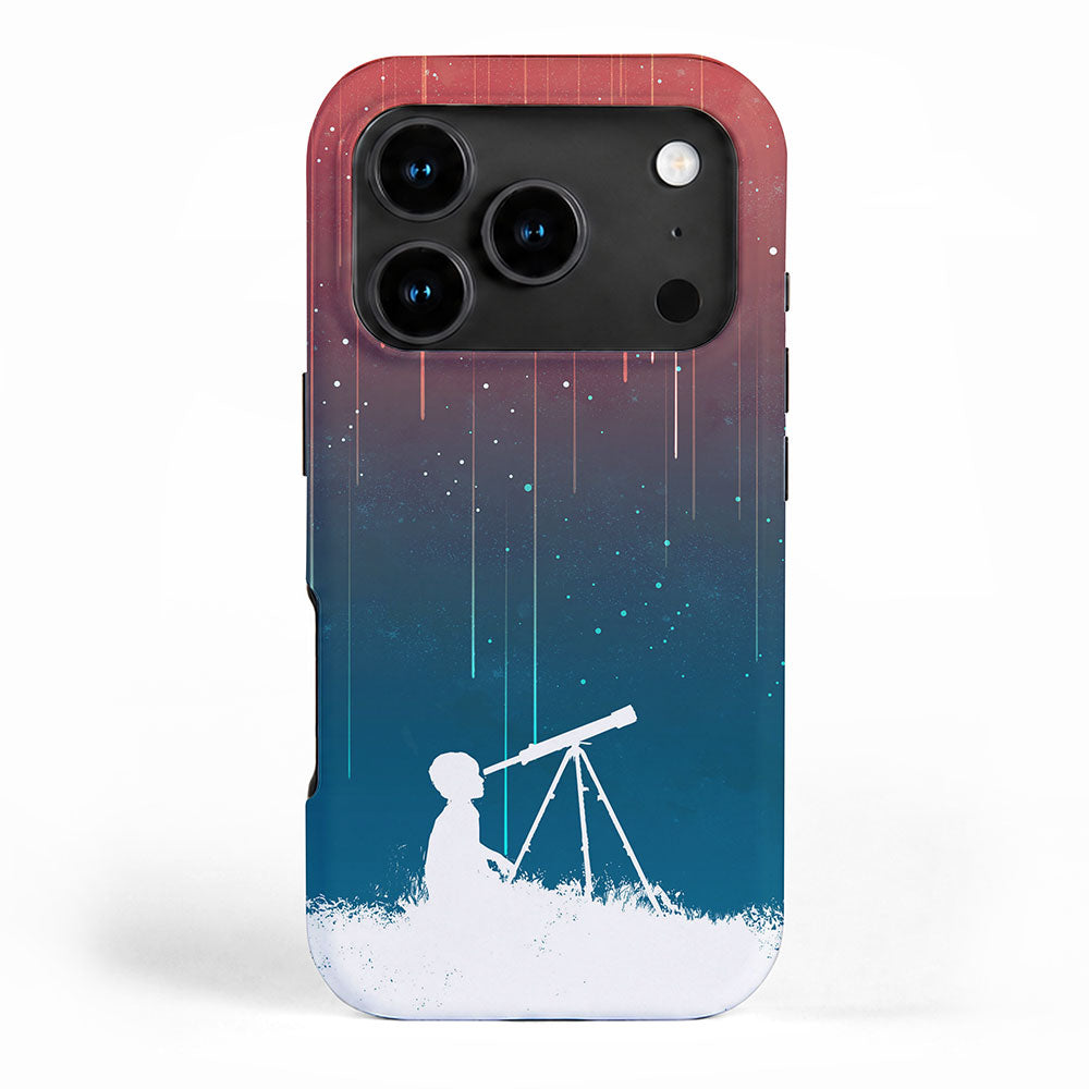 Meteor Rain (light version) iPhone Case Gallery Image 1