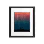 Meteor rain Framed Art Print Gallery Image 5