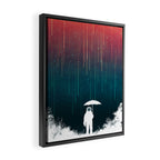 Meteoric rainfall Framed Canvas Print Gallery Image 2
