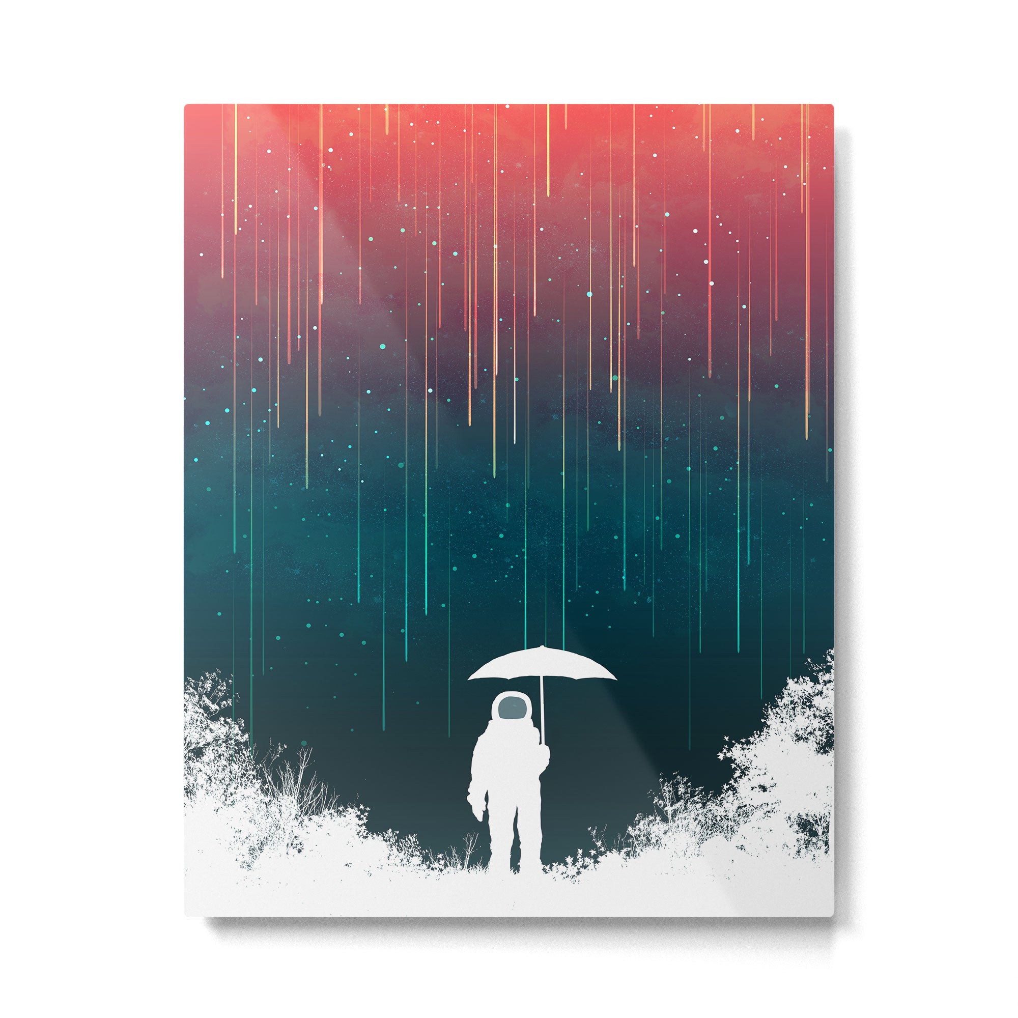 Meteoric rainfall Metal Print Gallery Image 4