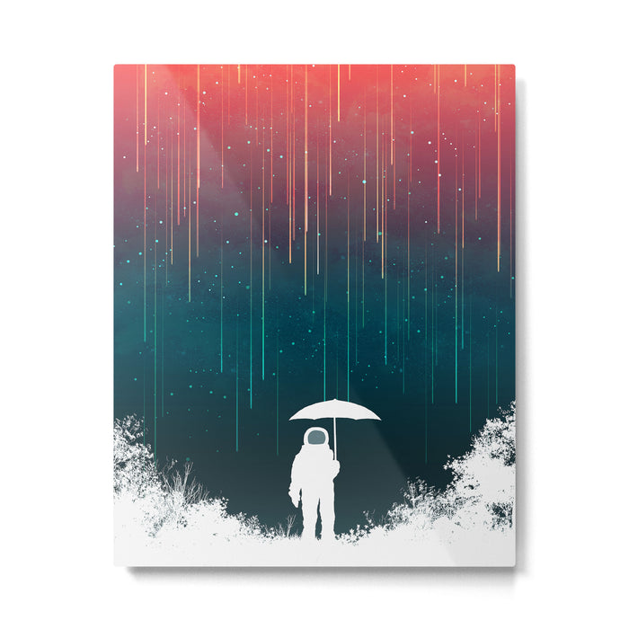 Meteoric rainfall Metal Print Gallery Image 1