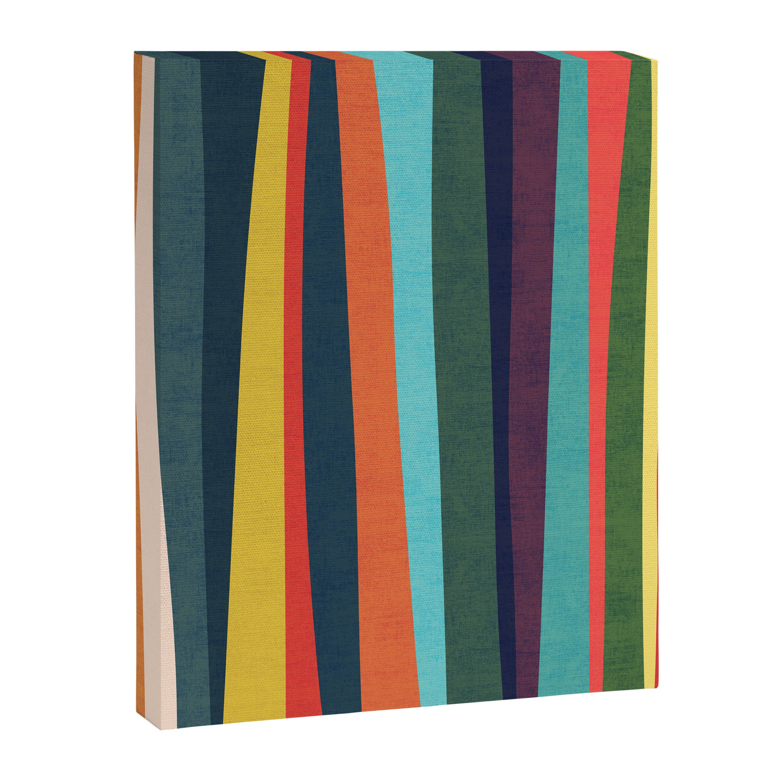 Mid-century zebra Canvas Print Gallery Image 6