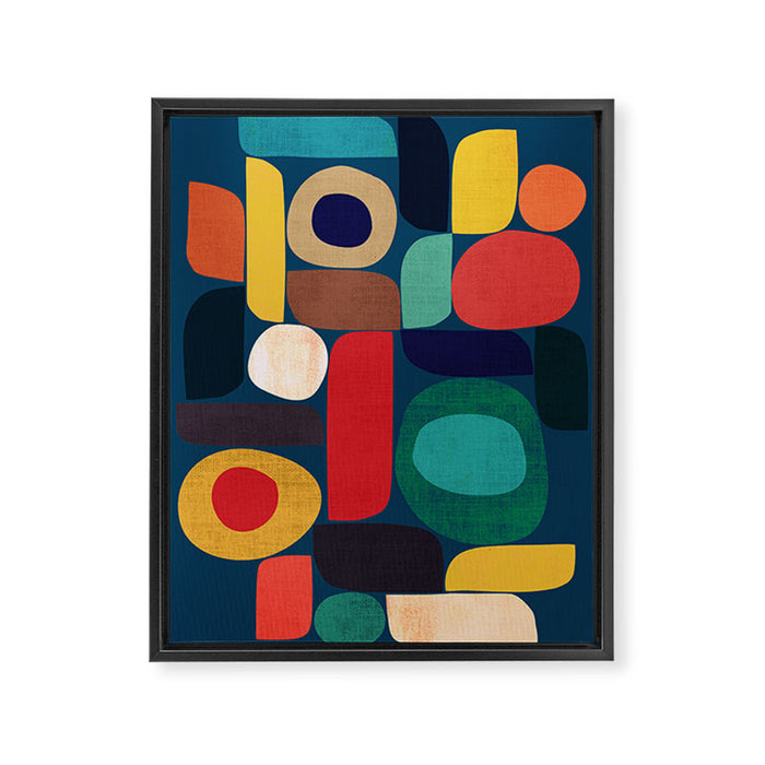 Miles and miles Framed Canvas Print Gallery Image 1