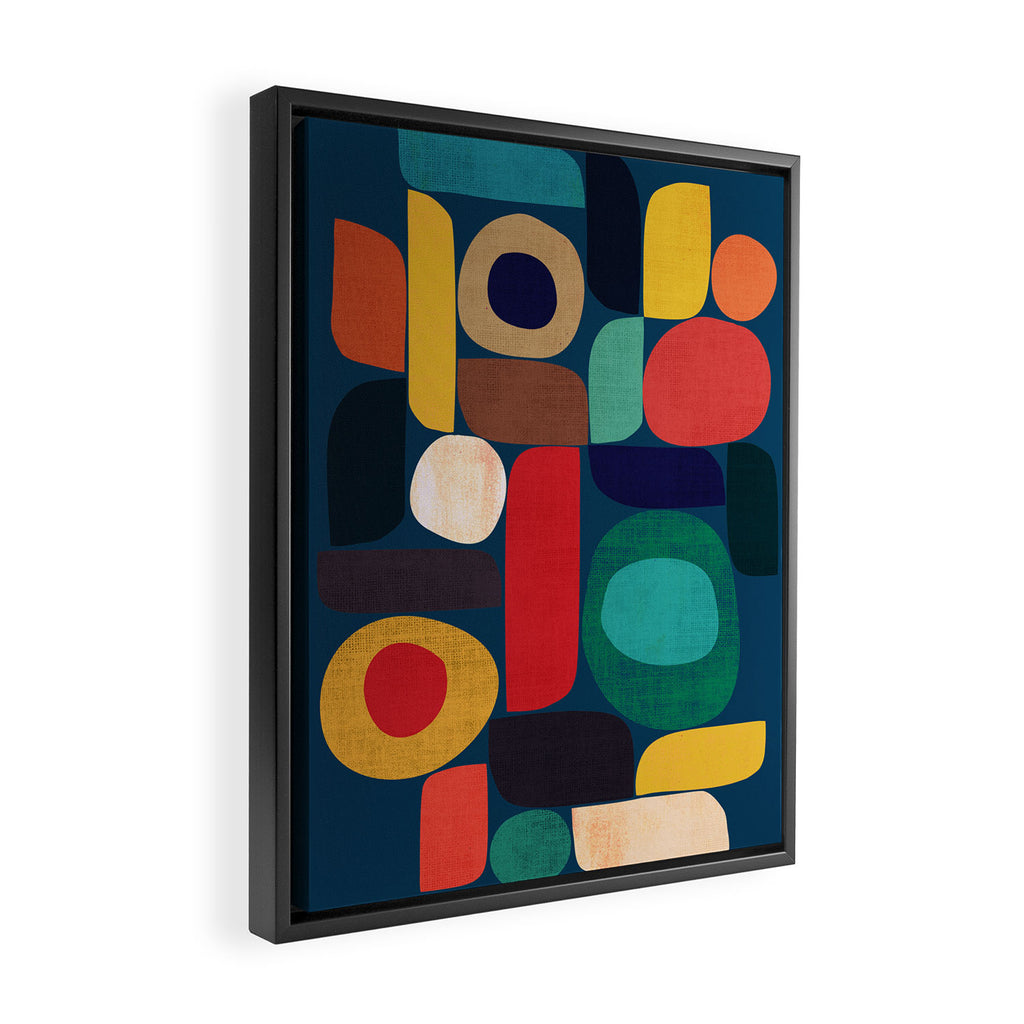 Miles and miles Framed Canvas Print Gallery Image 2
