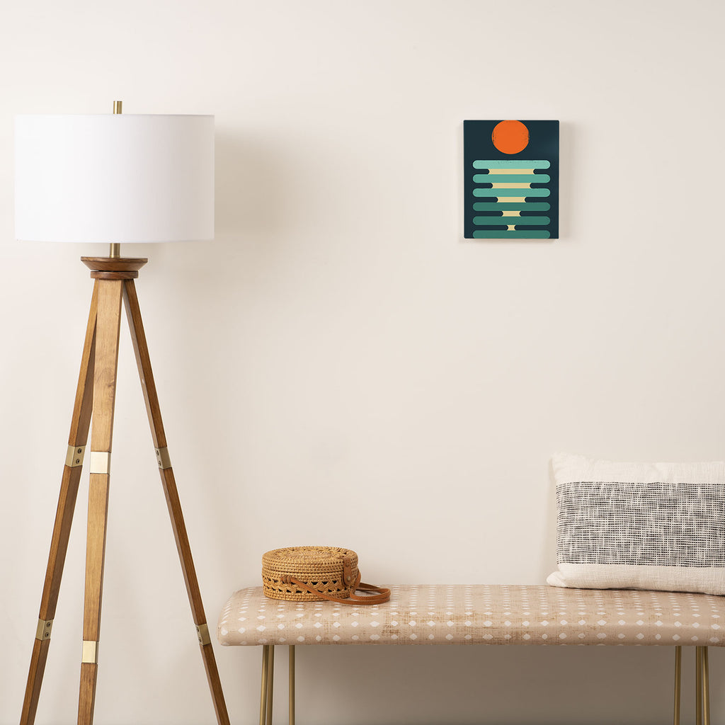 Minimalist ocean Canvas Print Gallery Image 2