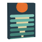 Minimalist ocean Canvas Print Gallery Image 6