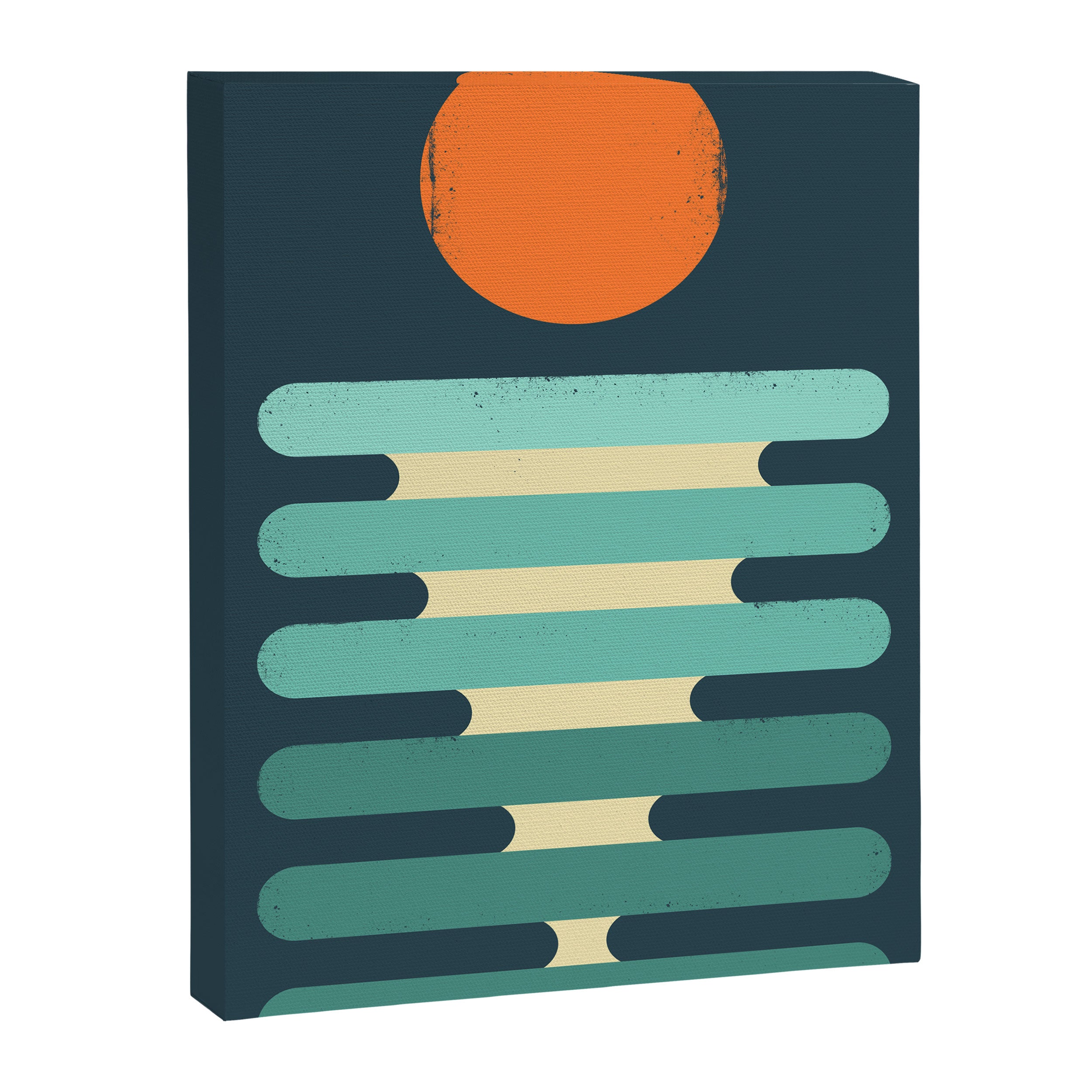 Minimalist ocean Canvas Print Gallery Image 6