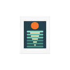 Minimalist ocean Art Print Gallery Image 1