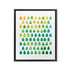 Monsoon Rain Framed Canvas Print Gallery Image 6