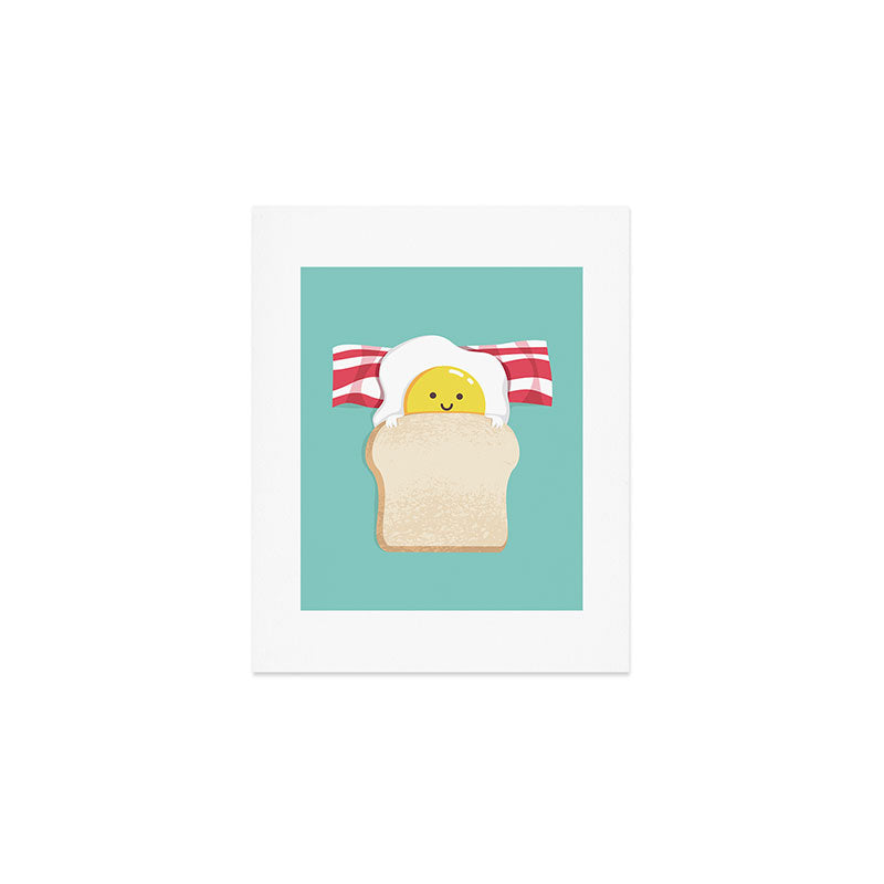 Morning Breakfast Art Print Gallery Image 1