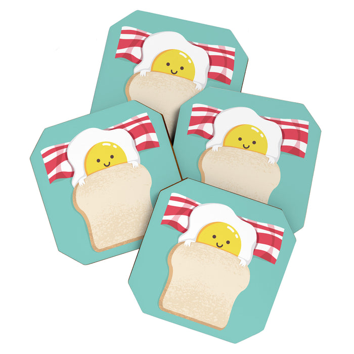 Morning Breakfast Coaster Gallery Image 1