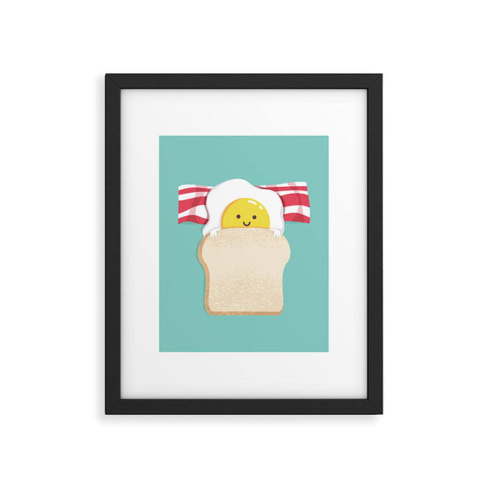 Morning Breakfast Framed Art Print Gallery Image 1