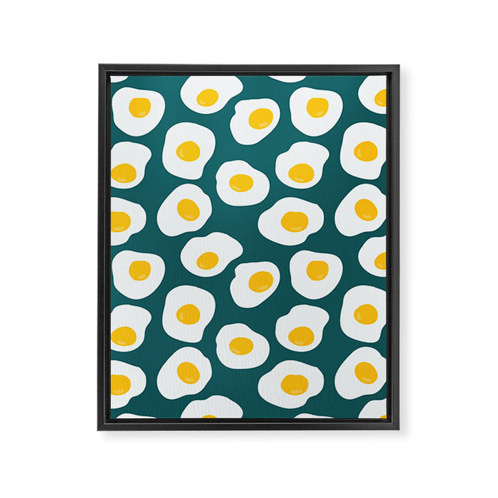 Morning call Framed Canvas Print Gallery Image 1