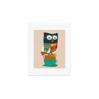 Morning Owl Art Print Gallery Image 1