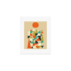 Mountains Hills and Rivers Art Print Gallery Image 1