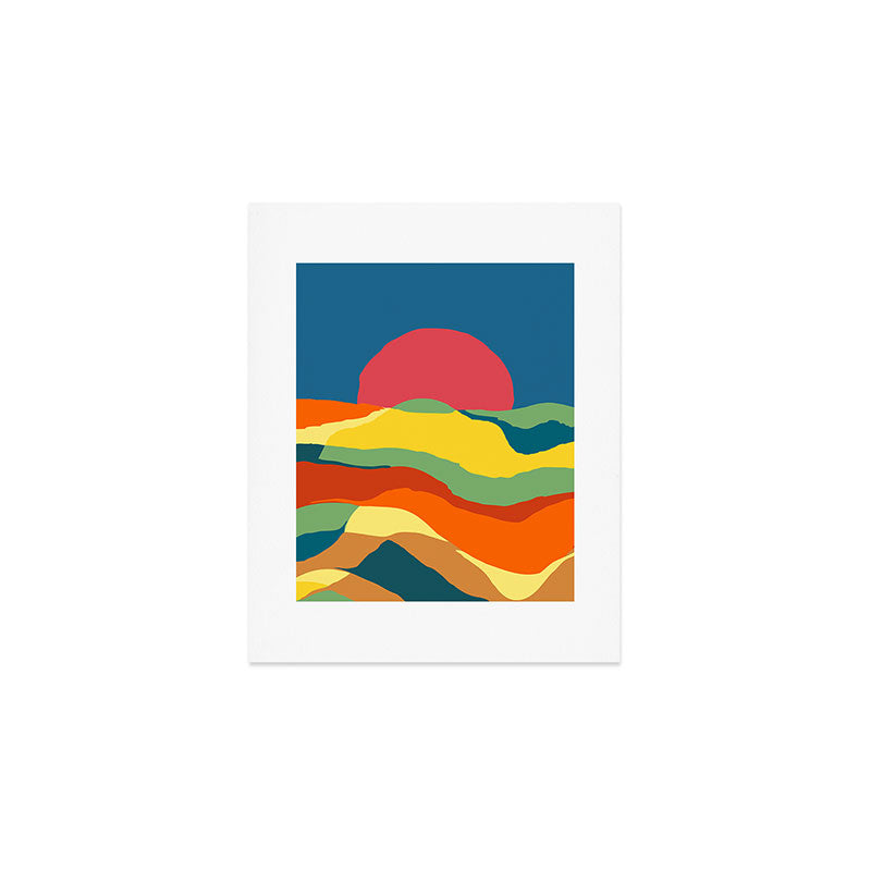 Moving earth Art Print Gallery Image 1