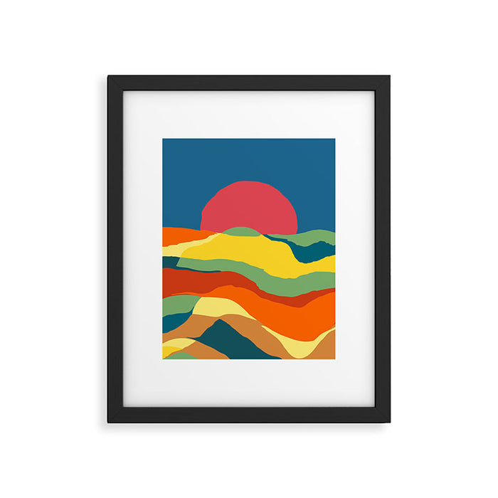 Moving earth Framed Art Print Gallery Image 1