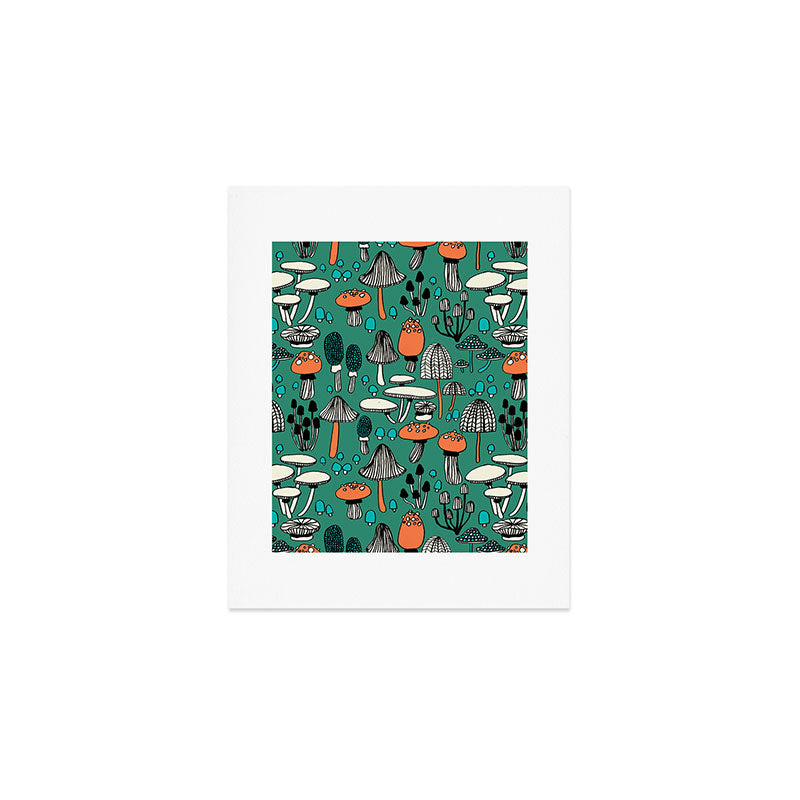 Mushroom Art Print Gallery Image 1
