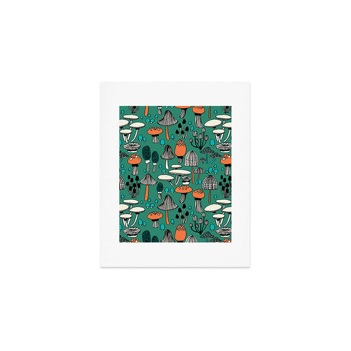 Mushroom Art Print Gallery Image 1