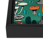 Mushroom Framed Canvas Print Gallery Image 3