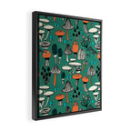Mushroom Framed Canvas Print Gallery Image 2