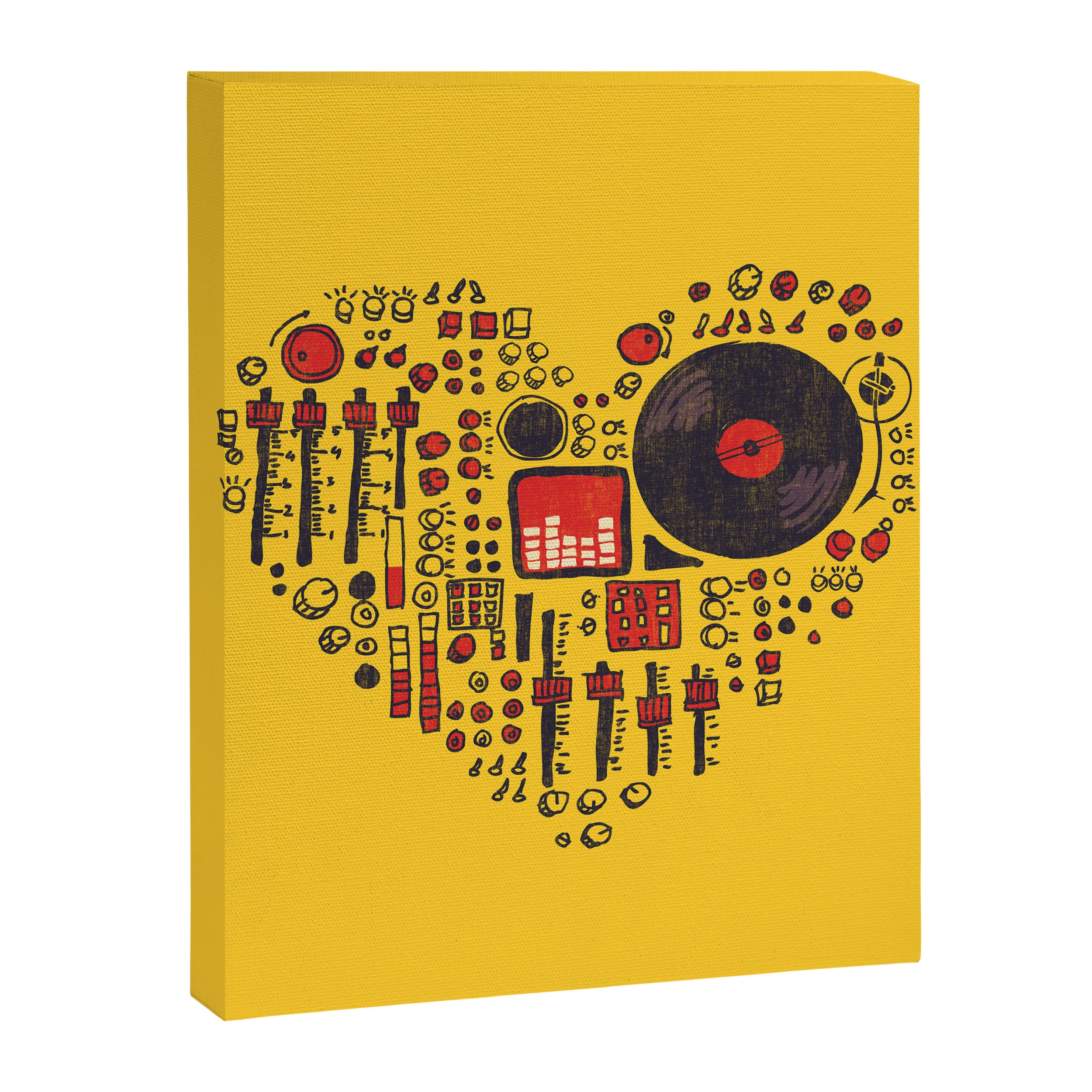 Music in every heartbeat Canvas Print Gallery Image 8