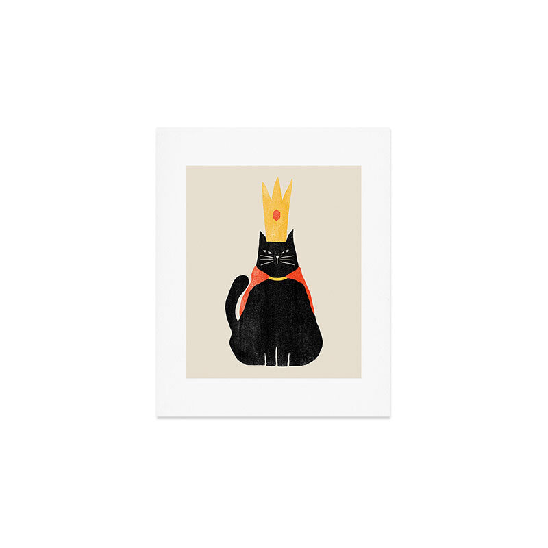 My king Art Print Gallery Image 1