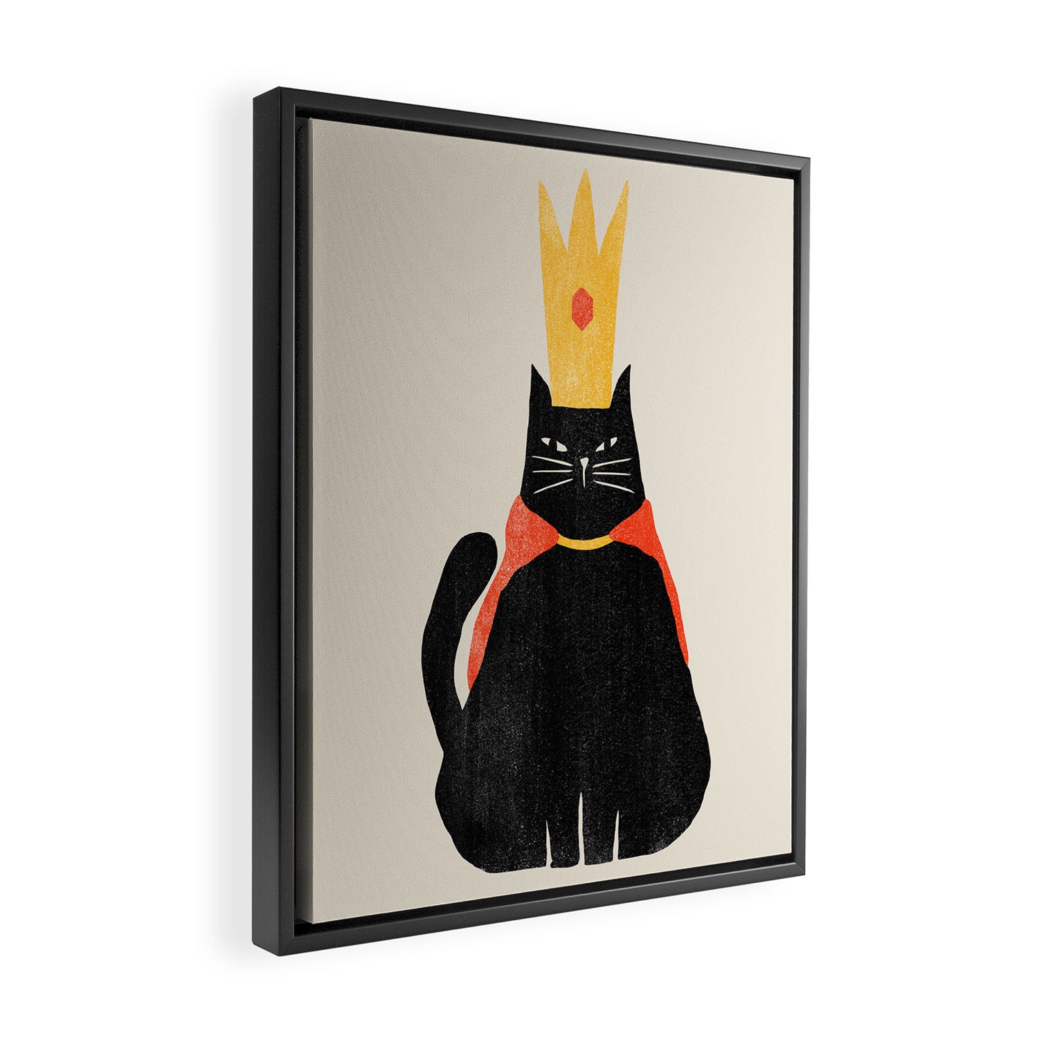 My king Framed Canvas Print Gallery Image 2