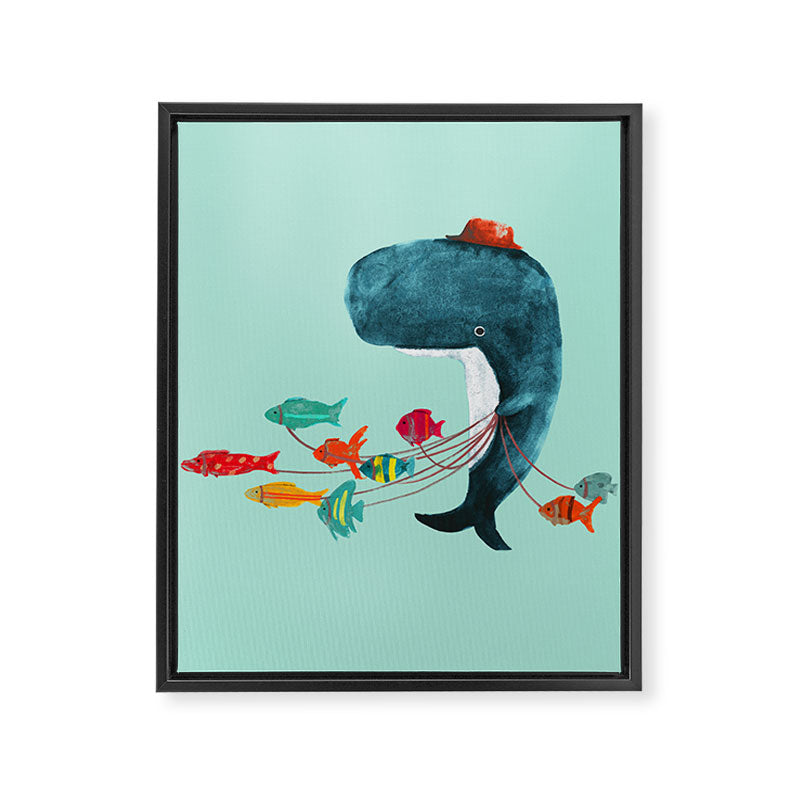 My Pet Fish Framed Canvas Print Gallery Image 6
