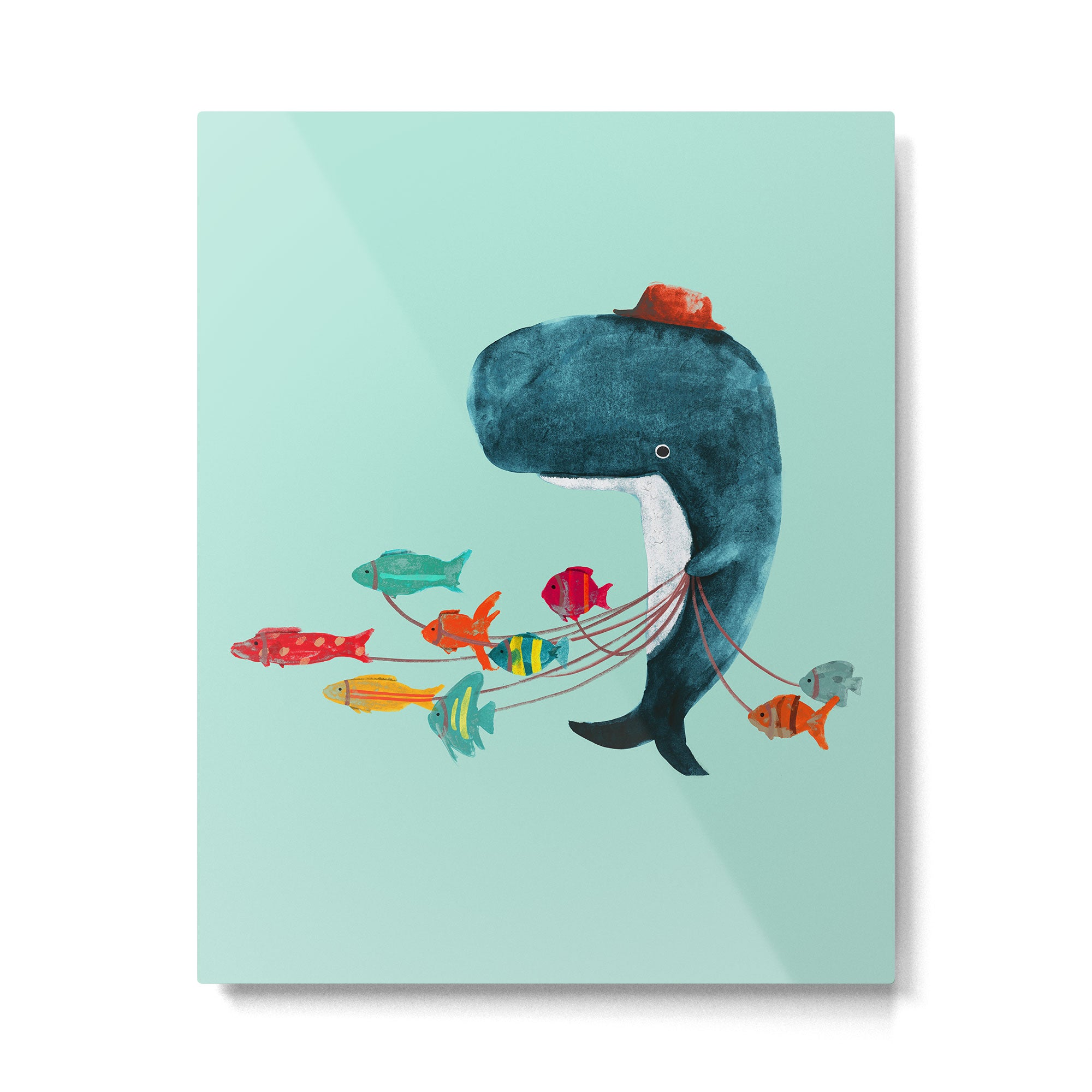 My Pet Fish Metal Print Gallery Image 4
