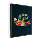 Native Bird Framed Canvas Print Gallery Image 2