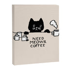 Need meowr coffee Canvas Print Gallery Image 6