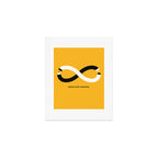 Never stop creating (the infinity pencil) Art Print Gallery Image 1