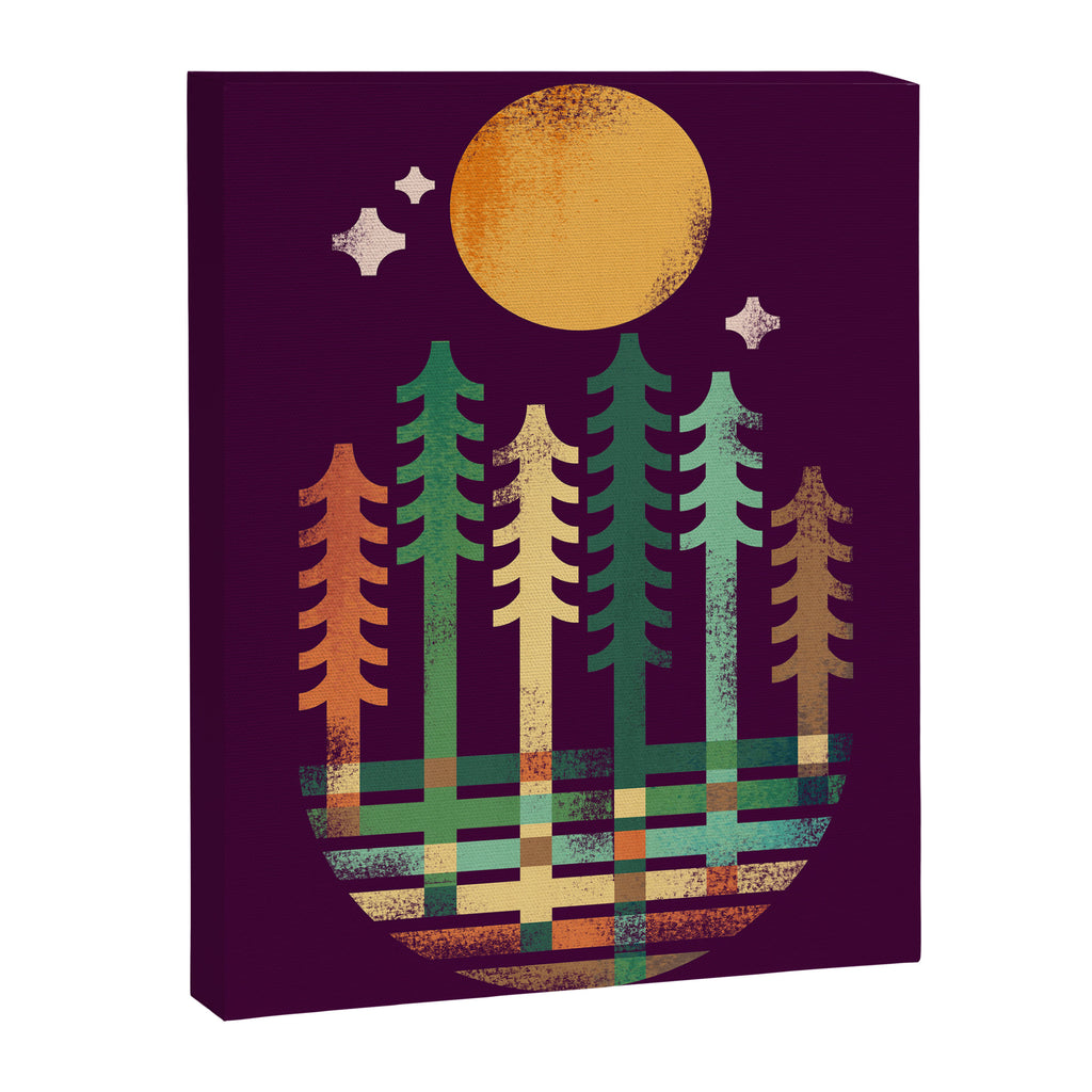 Night in the wood Canvas Print Gallery Image 6