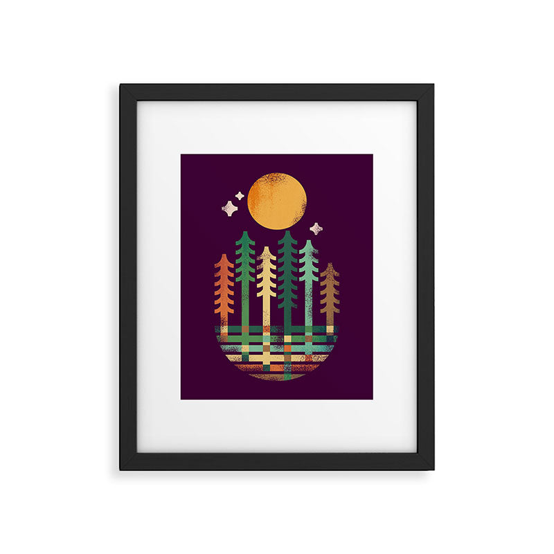 Night in the wood Framed Art Print Gallery Image 5