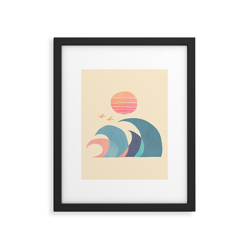 Ocean call Framed Art Print Gallery Image 5