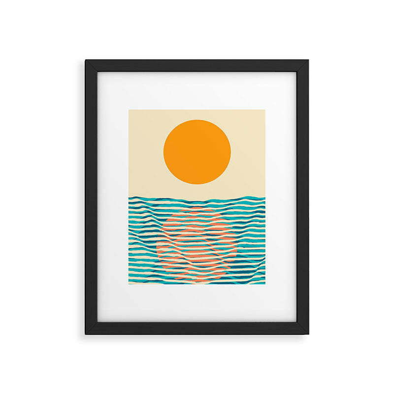 Ocean current Framed Art Print Gallery Image 5