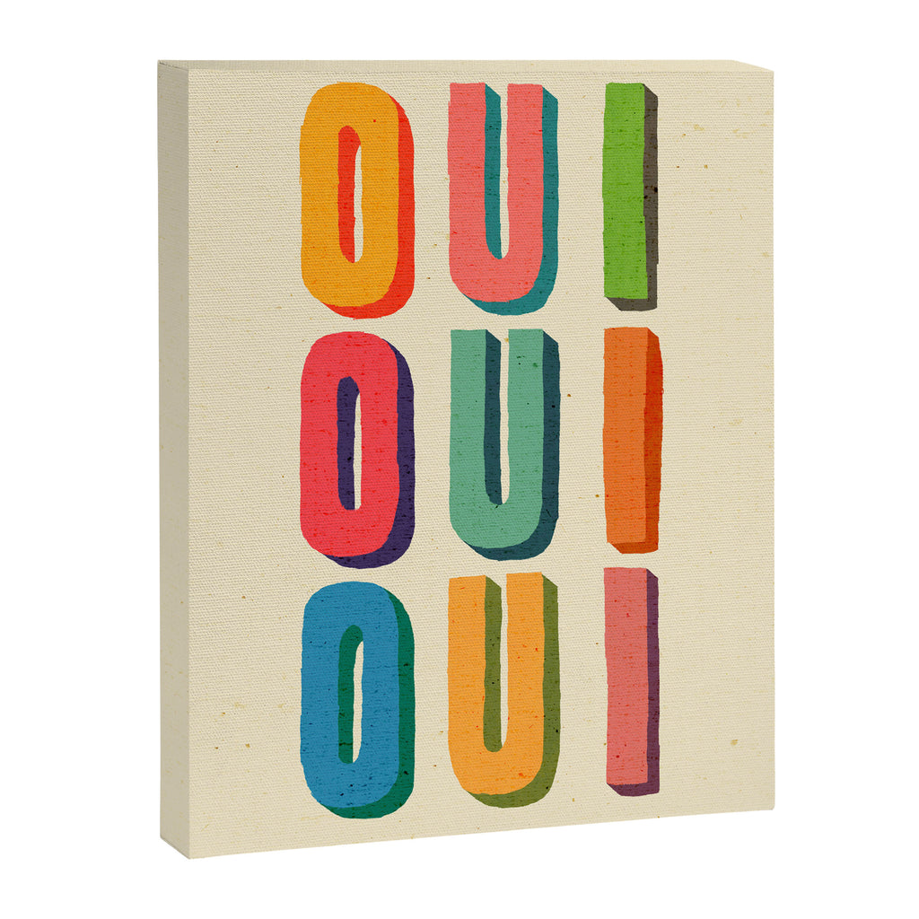 Oui oui oui Canvas Print Gallery Image 6