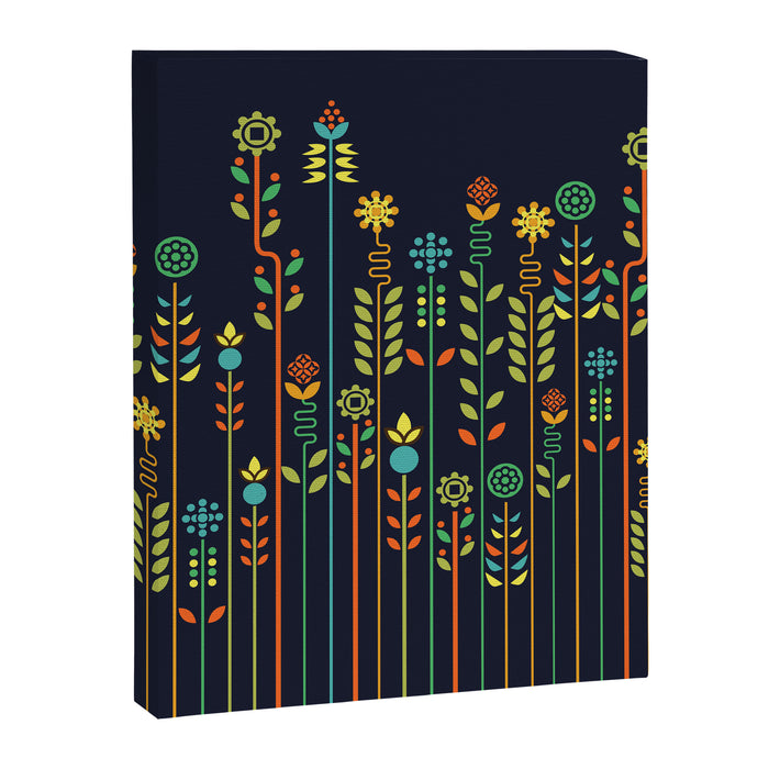 Overgrown flowers Canvas Print Gallery Image 1