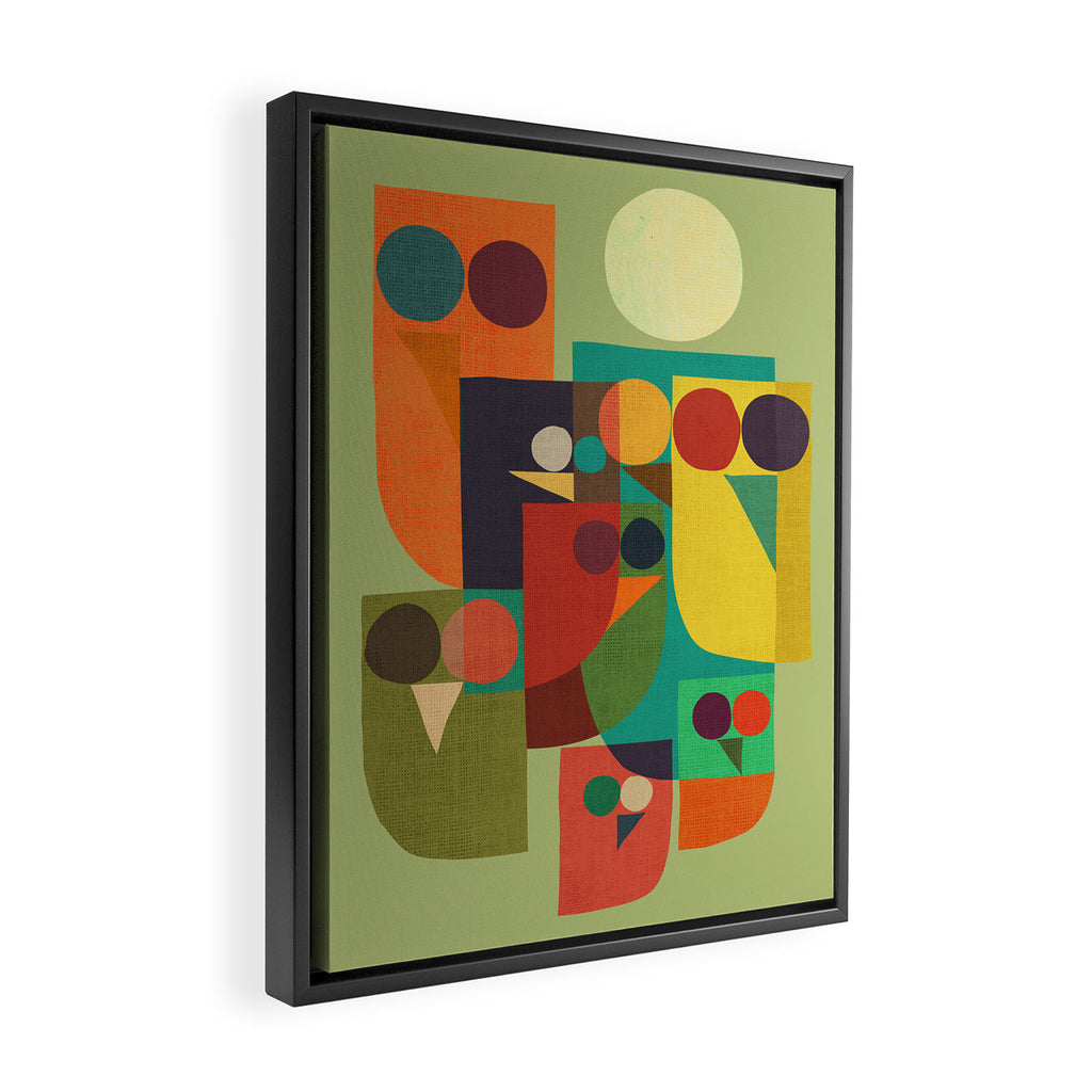 Owl squad Framed Canvas Print Gallery Image 2
