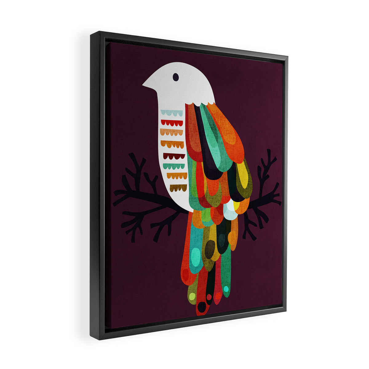 Paradise Framed Canvas Print Gallery Image 2