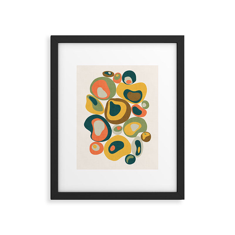 Pebbles Framed Art Print Gallery Image 5