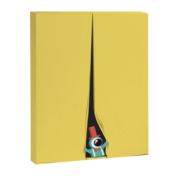 Peek show! Canvas Print Gallery Image 1