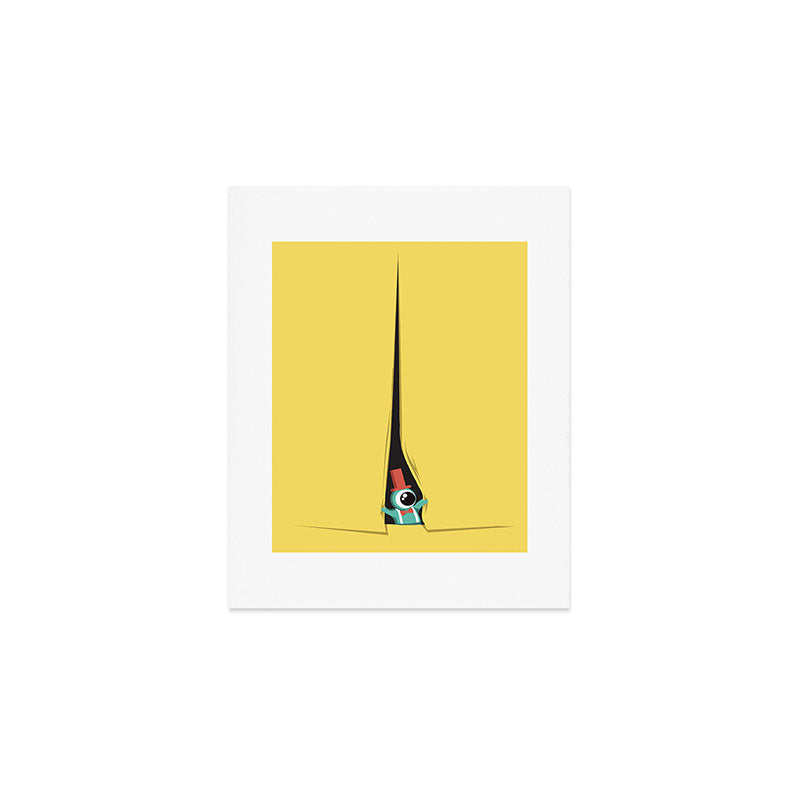 Peek show! Art Print Gallery Image 1