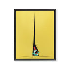Peek show! Framed Canvas Print Gallery Image 6