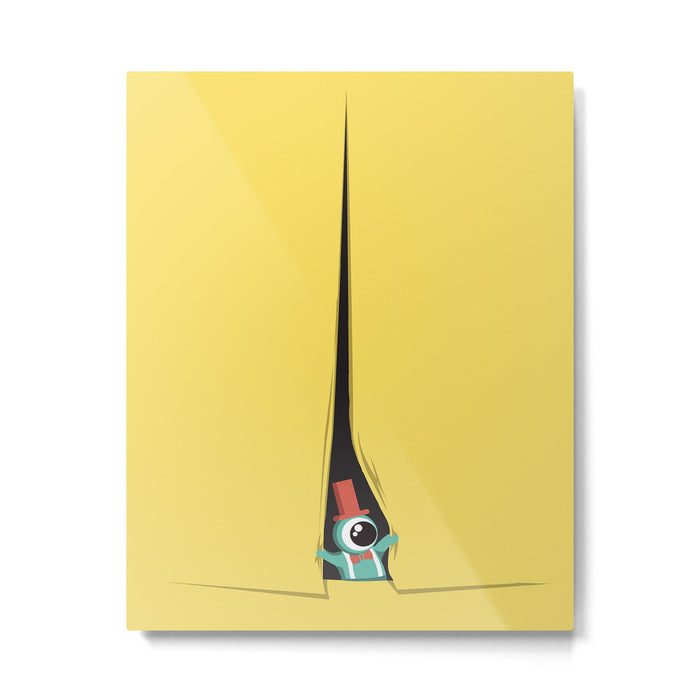 Peek show! Metal Print Gallery Image 1