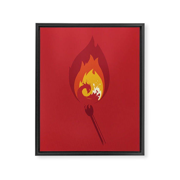 Phoenix Framed Canvas Print Gallery Image 1