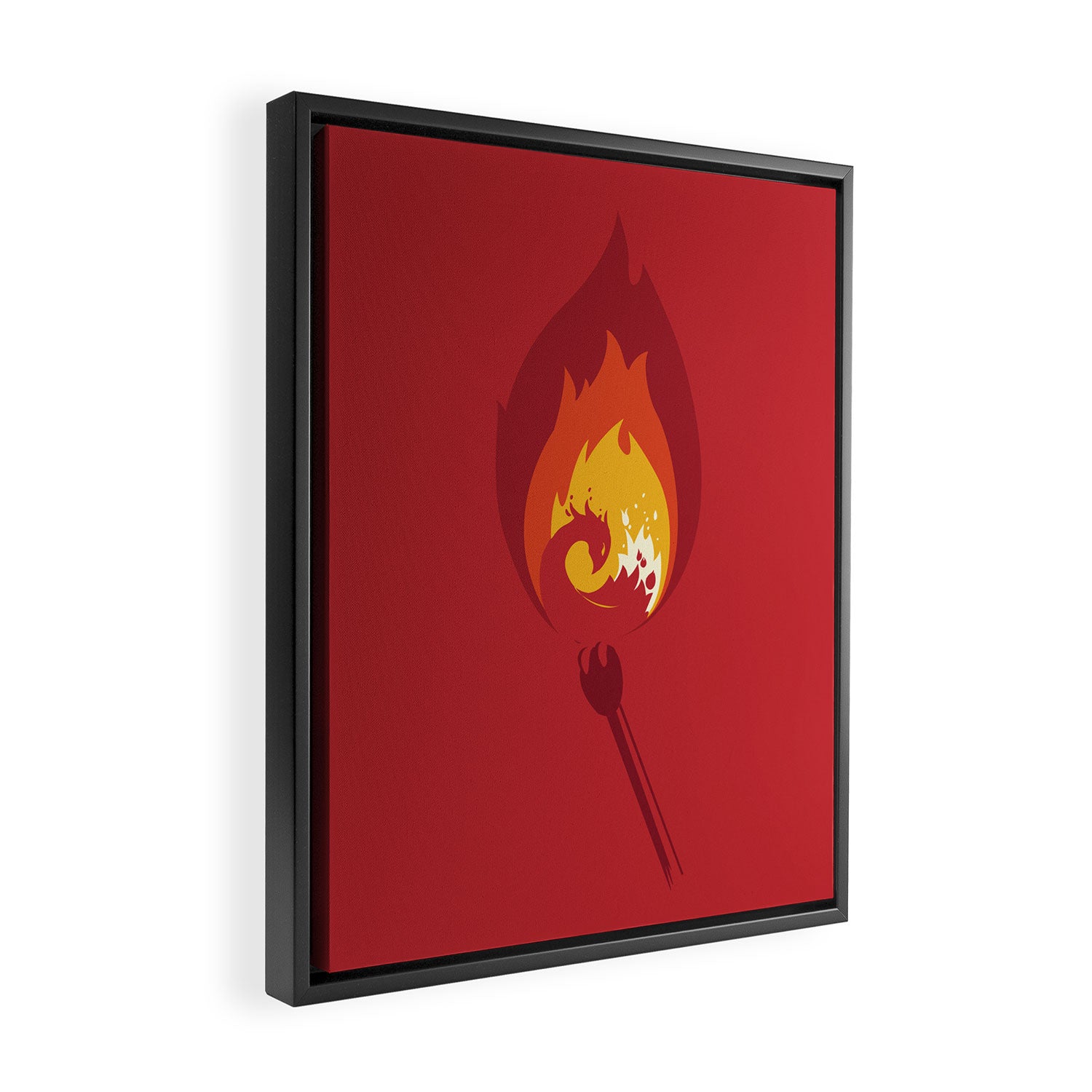 Phoenix Framed Canvas Print Gallery Image 2